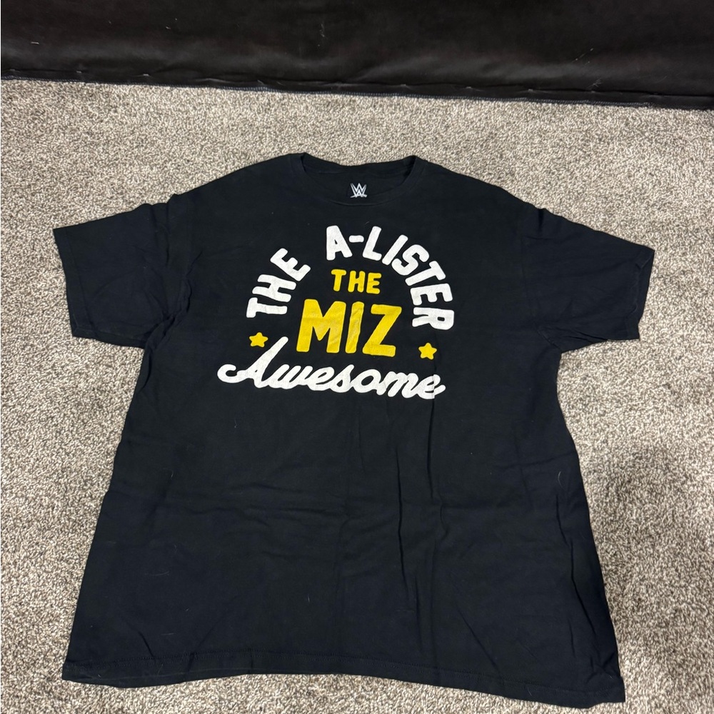 WWE Black Tee - The Miz A-Lister